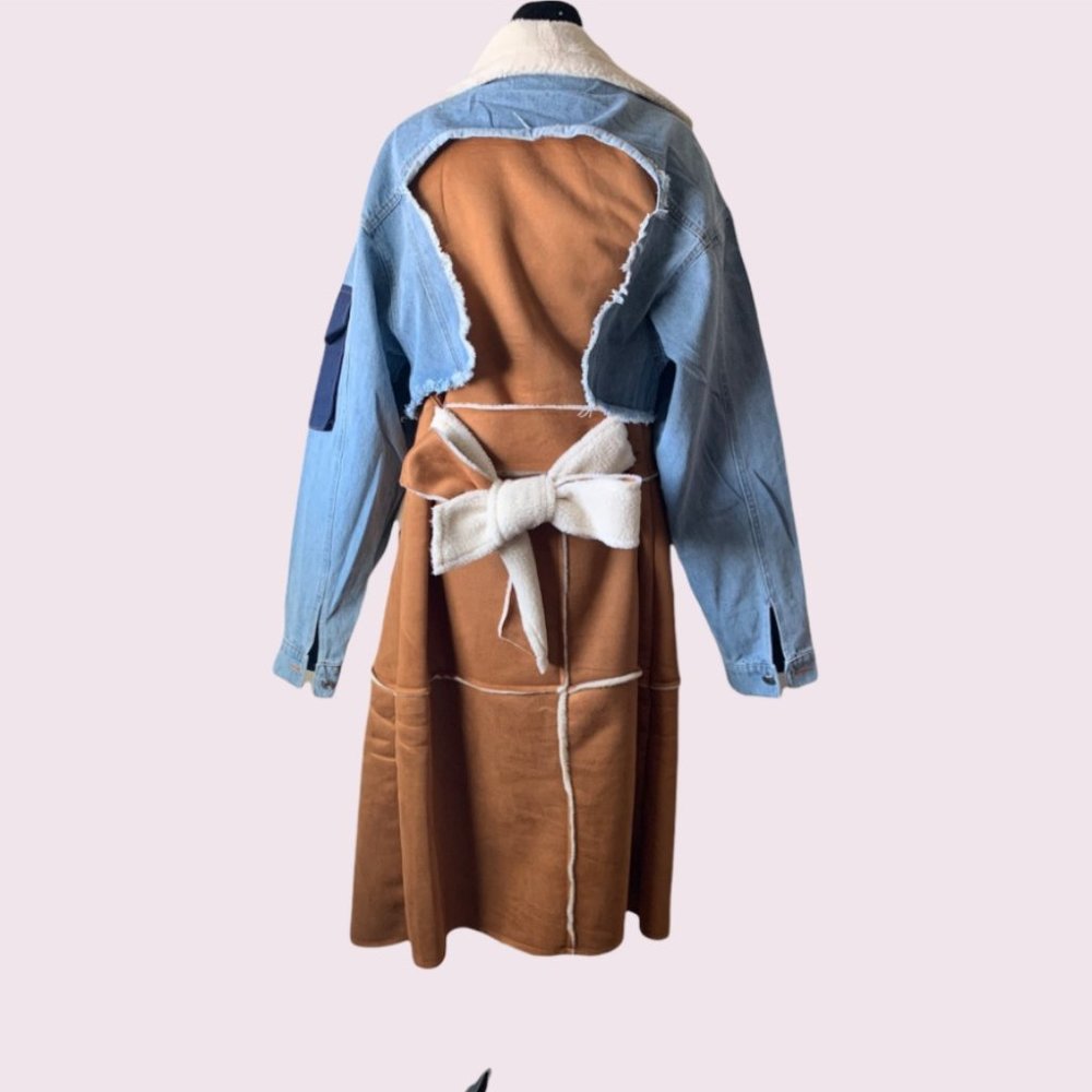 Long Patchwork Jacket - image 5